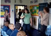 Director Gurinder Chadha visiting a school in Hendon as part of a FILMCLUB event (June, 2008). 