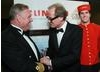 Bill Nighy meets event sponsors Cunard