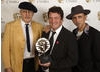 80s pop stars Jim Patterson and Kevin Rowland of Dexys Midnight Runners presented an Award