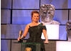 The actress collects a BAFTA for her memorable portrayal of Rose West in Appropriate Adult.