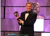 Darren Boyd collects his BAFTA for his leading role in popular Sky One comedy Spy.