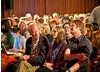 A packed audience anticipating the BAFTA in Scotland interview with Bill Nighy.