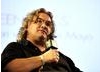 July 17: Paul Greengrass, director of the Bourne Supremacy, The Bourne Ultimatum and most recently Green Zone on stage in the Film Arena (Picture: Jonathan Birch)