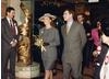 Sarah, Duchess of York with Prince Andrew, Duke of York at BAFTA Los Angeles' Royal Gala in 1988.