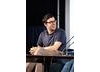 July 18: Simon Bird talking on the Film Arena stage (Picture: Jonathan Birch)