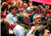 An audience member asks a question. (Picture: BAFTA / J. Simonds)
