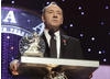 Actor Kevin Spacey on stage at the Britannia Awards ceremony