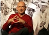 Ben Kingsley on stage  at Reunions: Gandhi, 25 years on.