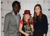 13-year-old Leah Cooper from Essex won the CBBC me and my movie award in association with BAFTA, for her short film 'The Prank'. The Award was presented by Blue Peter's Andy Akinwolere and Harry Potter star Bonnie Wright.