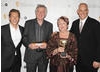 In The Night Garden team receive Pre-School Live Action award from Magnus Scheving, creator and co-star of LazyTown