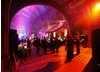 Guests arrive at the Natural History Museum all set to dance around the impressive diplodocus skeleton (BAFTA/Richard Kendal).