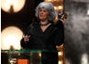 Jenny Shircore accepts the Make Up & Hair award for her work on The Young Victoria (BAFTA/Brian Ritchie).