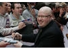 Matt Lucas signs autographs for fans on the red carpet