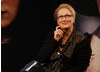 Meryl and the audience watch clips of her iconic film performances (BAFTA / Marc Hoberman).