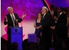 John Craven collects the Special Award for Newsround.