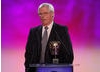 John Craven collects the Special Award for Newsround.