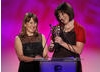 Kindle Entertainment proudly collect their BAFTA for Independent Production Company.