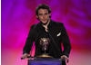 Sam Claflin, star of Any Human Heart, reads out the nominations (Harry Potter And The Deathly Hallows: Part 1, Harry Potter And The Deathly Hallows: Part 2, Kung Fu Panda 2, Tangled) and winner of the Feature Film category.