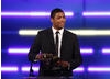 The England rugby union star announces the Handheld award winner. (Pic: BAFTA/Brian Ritchie)