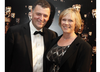 Steven's wife Sue Vertue is the prodcuer of Sherlock. Here they are pictured at the BAFTA Television Awards in 2011 when the show was nominated in four categories.