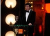Nowhere Boy actor Aaron Johnson presents the Music Award (BAFTA/Brian Ritchie).