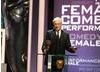 Comedian and TV presenter Paul O'Grady was on hand to present the BAFTA for Female Performance in a Comedy Role. (BAFTA/Steve Butler)