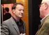 Simon Beaufoy joins his guests after completion of his screenwriters' lecture. (Photography: Jay Brooks)