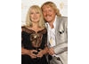 Winner of Make Up and Hair Dressing award Chrissie Baker for Mo, with comedien Keith Lemon