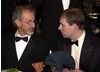 HRH Prince Andrew, Duke of York and Steven Spielberg