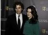 Presenter of the British Academy Television Craft Awards Stephen Mangan arrives at the party with his guest. (Pic: BAFTA/Alexandra Thompson)