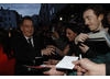 The Queen director Stephen Frears meets fans on the red carpet (BAFTA / Liam Daniel).