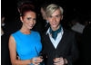 TOWIE's Amy Childs and Harry Derbidge relax at the After Party after presenting the Youtube Audience Award.