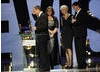 The Factual Series winners onstage at the British Academy Television Awards in 2008. 