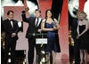 The Gavin & Stacey team collect the Sky+ Audience Award.