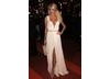 Model Victoria Silvstedt wowed the red carpet crowd in a white Cavalli dress (pic: BAFTA / Richard Kendal).