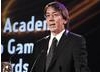 Will Wright gives a passionate speech on the strength of video games as he is awarded the Fellowship of the Academy