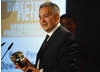 Brian Percival accepts the award for his direction of fictional period drama Downton. (Pic: BAFTA/Jamie Simonds)