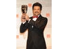 Actor Anil Kapoor who accepted the BAFTA on behalf of Pedro and Agustin Almodóvar.