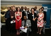 BAFTA Mentor Pippa Harris (fourth right) with young filmmakers and youth workers from CHC
