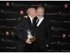 Tony Scott and Ridley Scott accept the Britannia Award for Worldwide Contribution to Filmed Entertainment for their company Scott Free Productions.