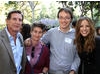 BAFTA Los Angeles' Donald Haber with Jules Nurrish, Brynach Day and Liza Rhea.