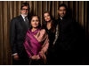 Abhishek Bachchan with his wife Aishwarya Rai, father Amitabh Bachchan and mother Jaya Bhaduri (5 March 2010). 