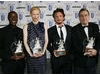 BAFTA/LA Britannia Awards winners in 2008 - Don Cheadle, Tilda Swinton, Sean Penn and Stephen Frears.