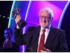 Actor Bernard Cribbins receives the Academy's Special Award on stage at the EA British Academy Children's Awards in 2009. 
