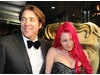 Jonathan Ross arrives at the London Hilton Hotel with wife Jane Goldman (BAFTA / James Kennedy).
