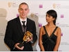 Blue Peter Presenter Konnie Huq presented the Gameplay Award to Robert Bowling for Call of Duty 4: Modern Warfare (BAFTA / James Kennedy). 