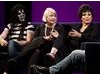 Christine transformed Noel into the Spirit of Jazz and Jennifer became an uncanny Joan Collins (Photography: Ed Miller)