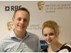 BAFTA Youth Mentoring: Craig Martin of The Prince’s Trust with Hayleigh, a young beneficiary[Picture: Jenny Anderson]