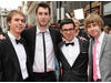 The stars of The Inbetweeners arrive on the red carpet (BAFTA/Richard Kendal).