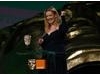 Andrea Arnold collects the Carl Foreman Award for Red Road in 2007.